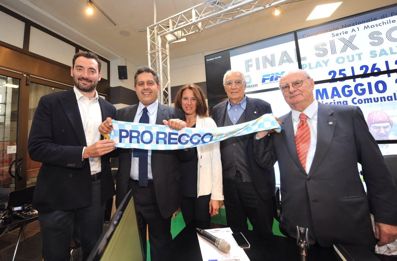 Presentata in Regione Liguria la Final Six Scudetto di pallanuoto