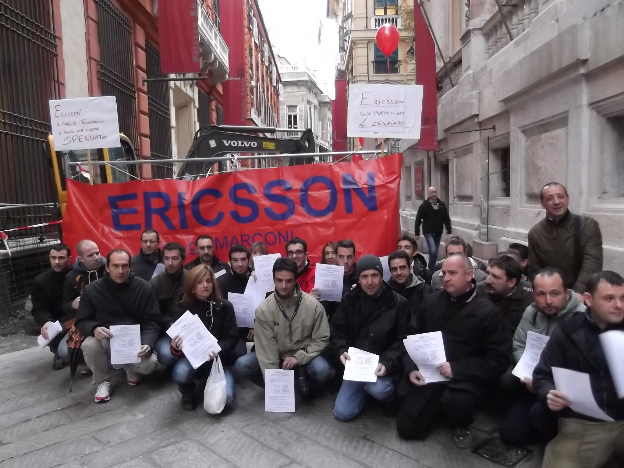  Ericsson, nuovo sciopero e manifestazione in Prefettura martedì 28