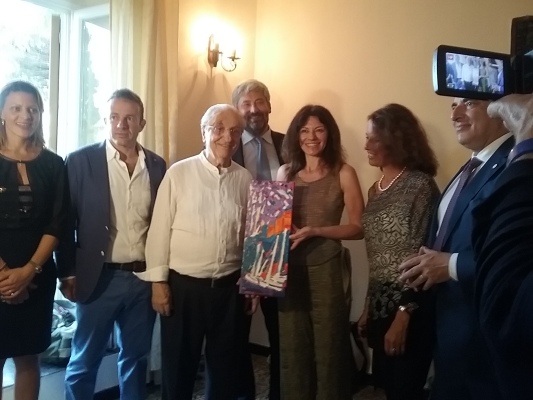 Portofino, premio pirotecnico a Gualtiero Marchesi