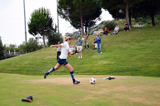 La genovese Alessandra Bianchi domina e vince il campionato Italiano di Footgolf 