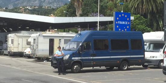 Festa in Francia per il 14 luglio, presidio dei Vigili del Fuoco a Ventimiglia