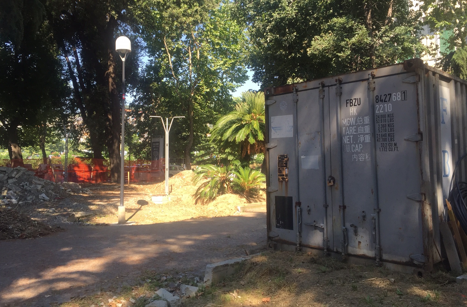 Savona, riapre il cantiere di Piazza del Popolo