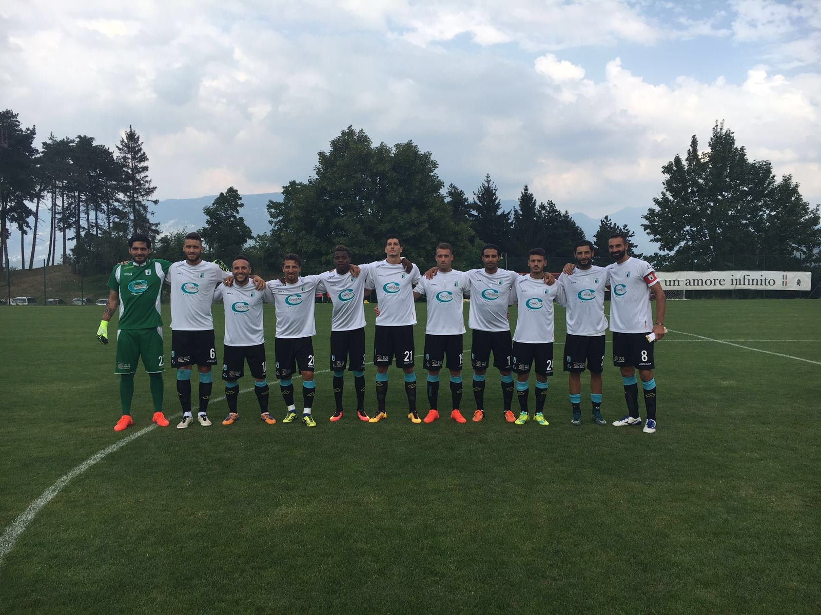 Goleada (19-0) nella prima uscita stagionale dell'Entella contro il Monte Baldo a Brentonico