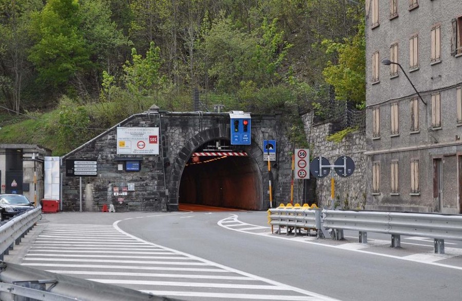  Frana sul Colle di Tenda, chiuso il tunnel italo-francese 