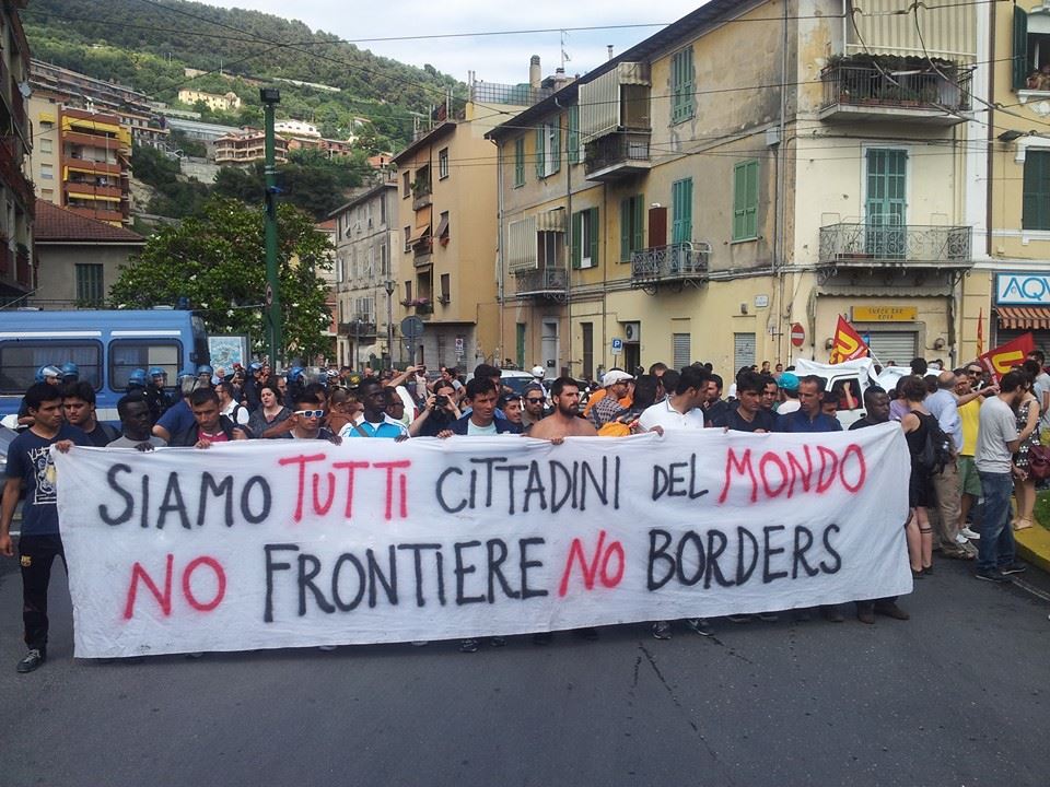 A Ventimiglia annullata la manifestazione dei 'No Border' 