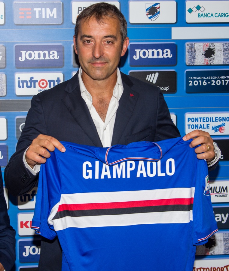 Giampaolo si complimenta con la Sampdoria: 