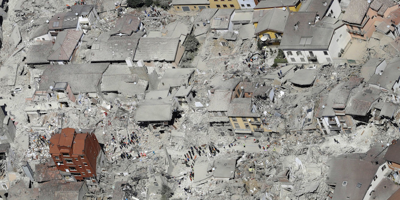 Terremoto, Protezione Civile: 