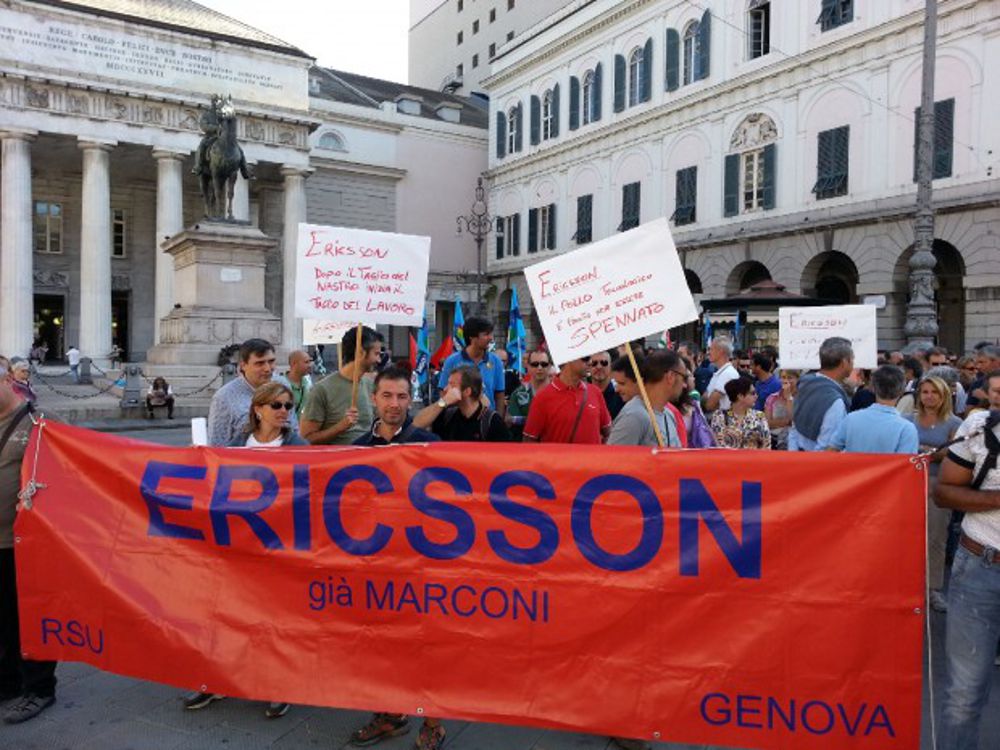 Ericsson, l'azienda conferma gli esuberi: oggi assemblea dei lavoratori