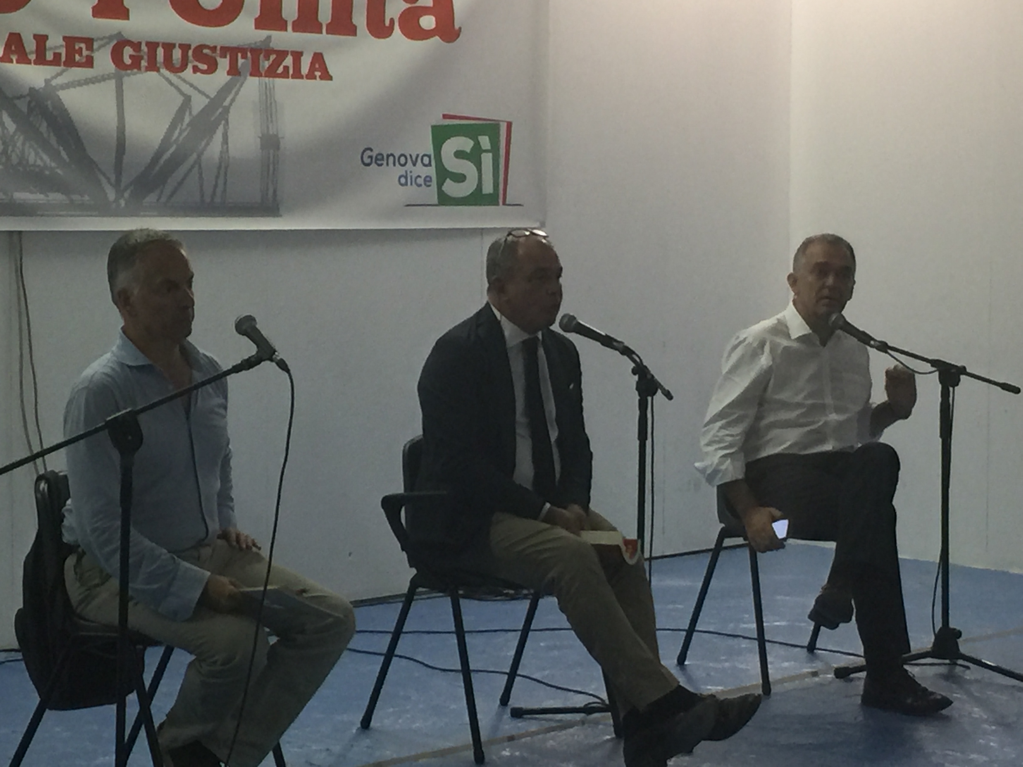 Genova, Doria alla Festa dell'Unità glissa sulla candidatura: 