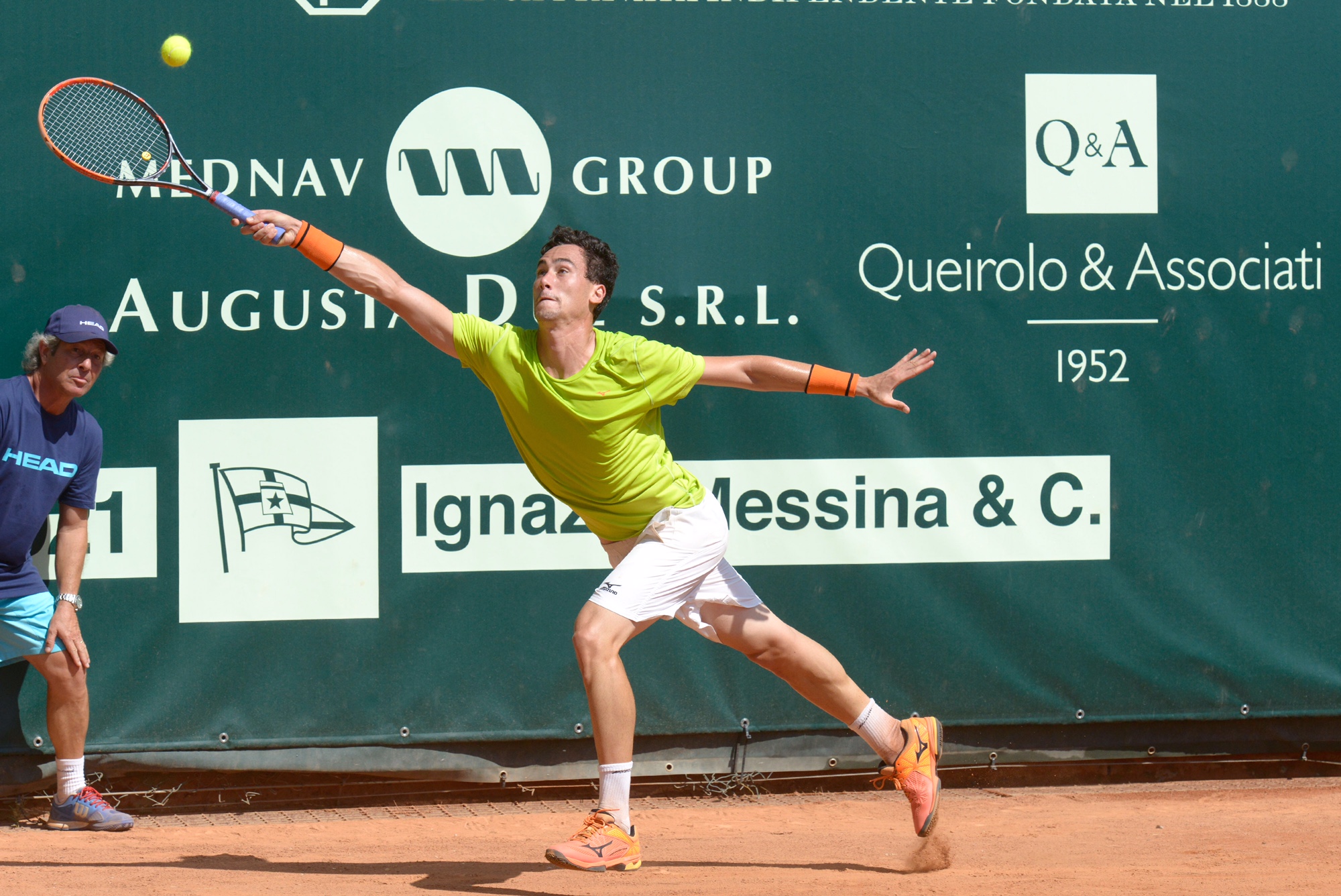 Aon - Memorial Giorgio Messina, avanzano al secondo turno gli azzurri Cecchinato e Mager 