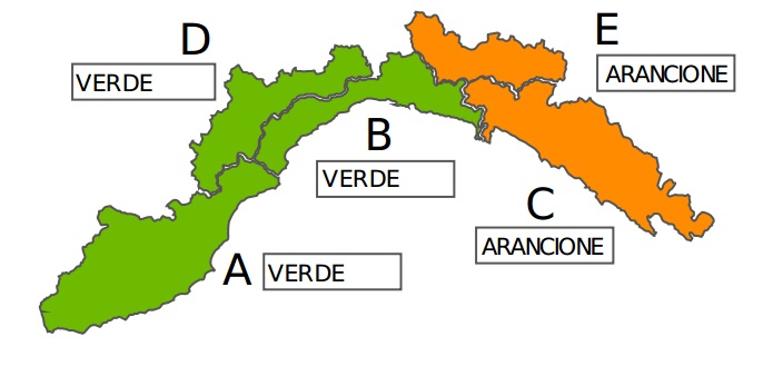 Allerta arancione solo sul Levante, allagamenti a Genova e nel Tigullio