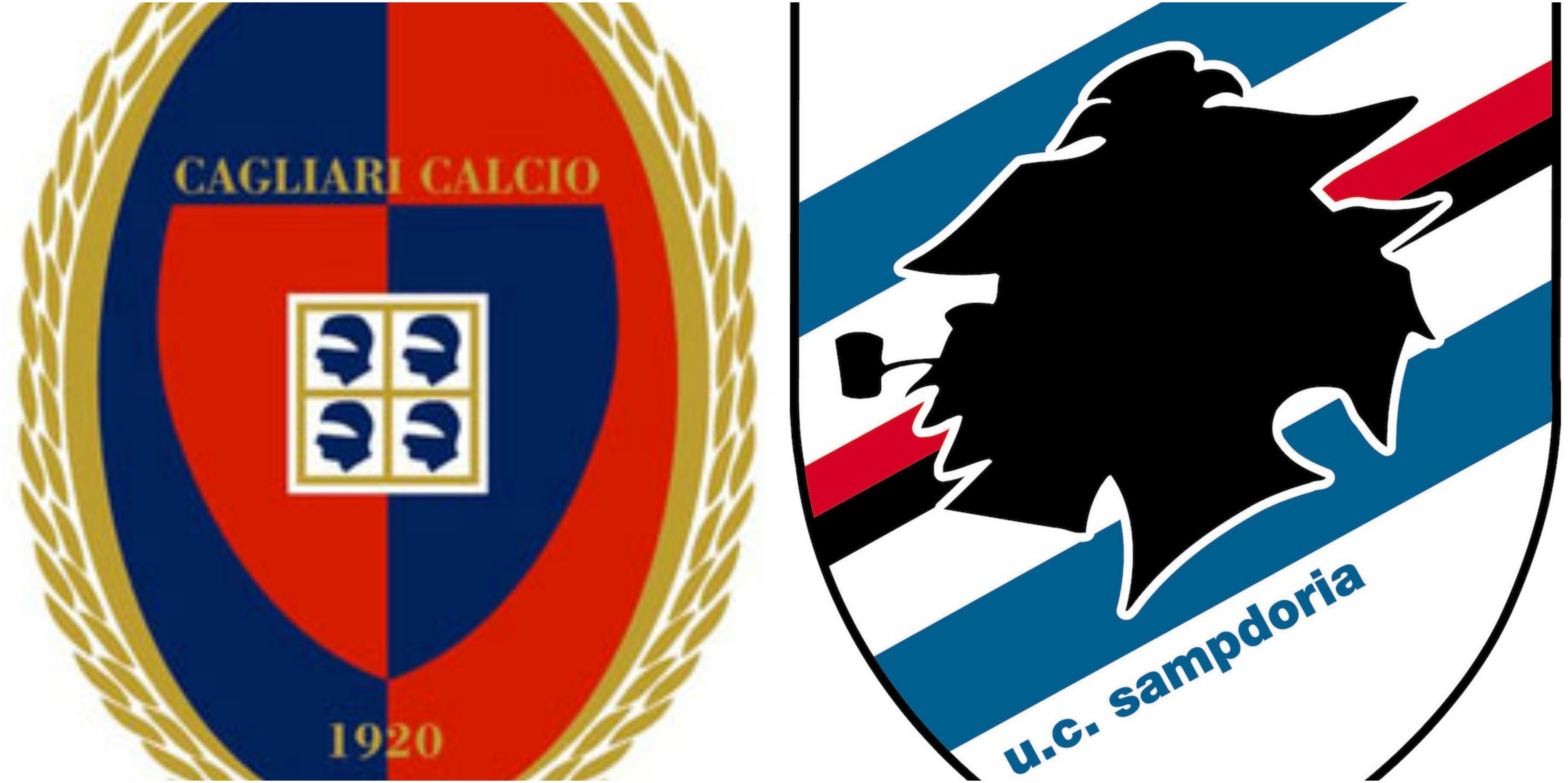 Cagliari-Sampdoria 2-1, finale del match