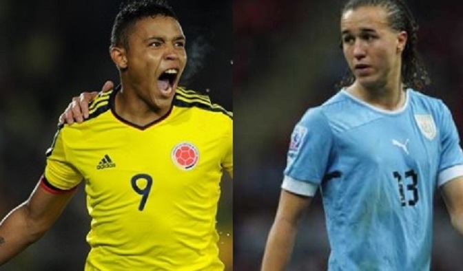 Prove tecniche di derby in Colombia-Uruguay,  Muriel vs Laxalt 