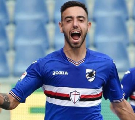 Sampdoria: Bruno Fernandes, gol in nazionale. Ora vuole una maglia per Pescara