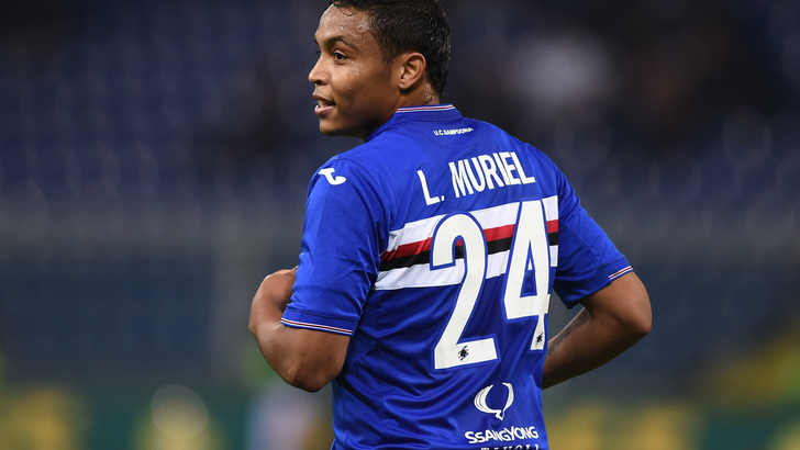 Sampdoria, Muriel festeggia: 