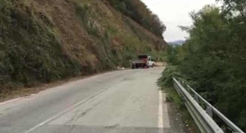 Maltempo in Liguria, chiusa la strada provinciale della Ripa 