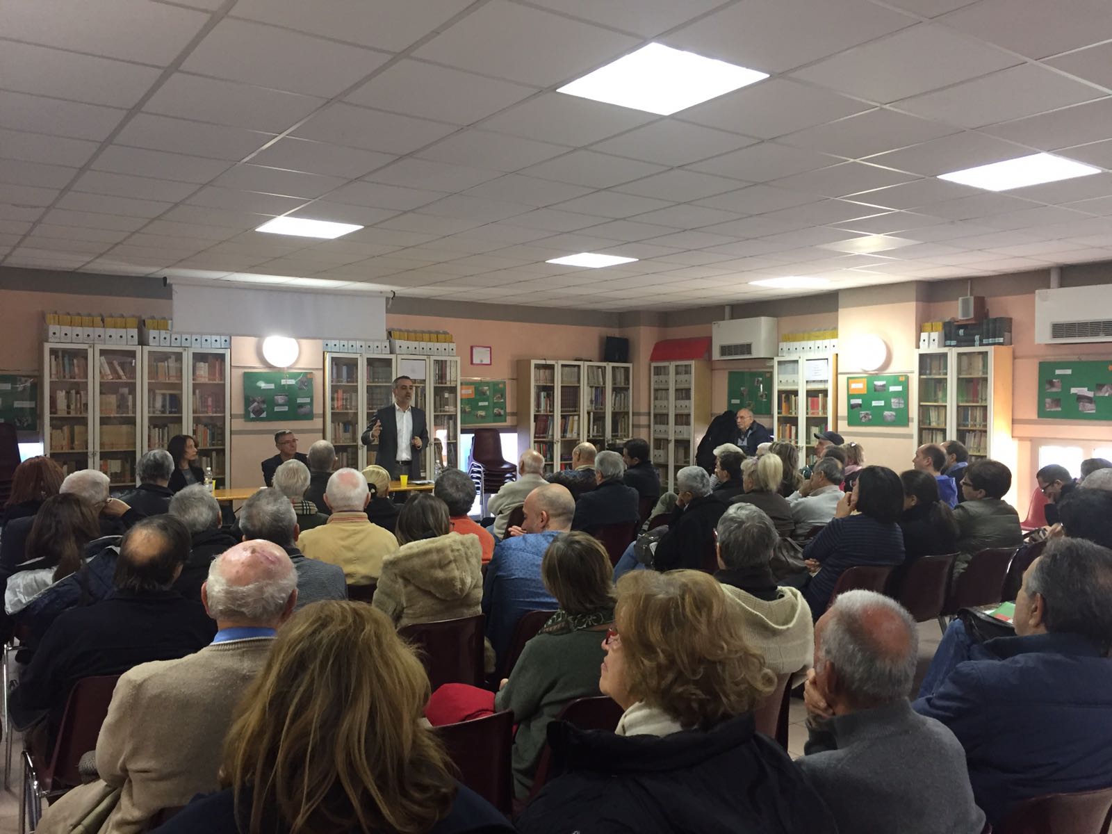 Assemblea pubblica in Val Bisagno, Regazzoni: 