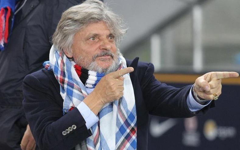 Il presidente della Sampdoria Ferrero: 