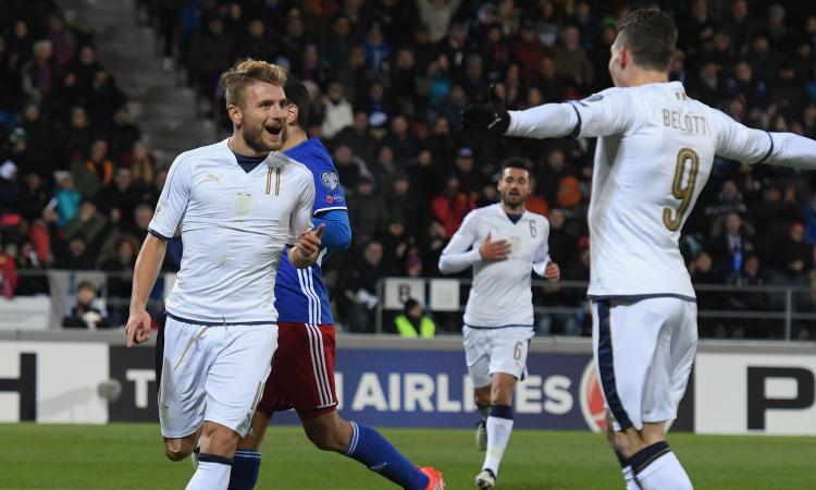 Liechtenstein Italia 0-4, doppietta di Belotti