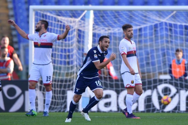 La Lazio batte 3-1 un Genoa senz'anima