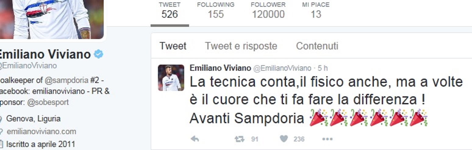 Sampdoria, Viviano: 