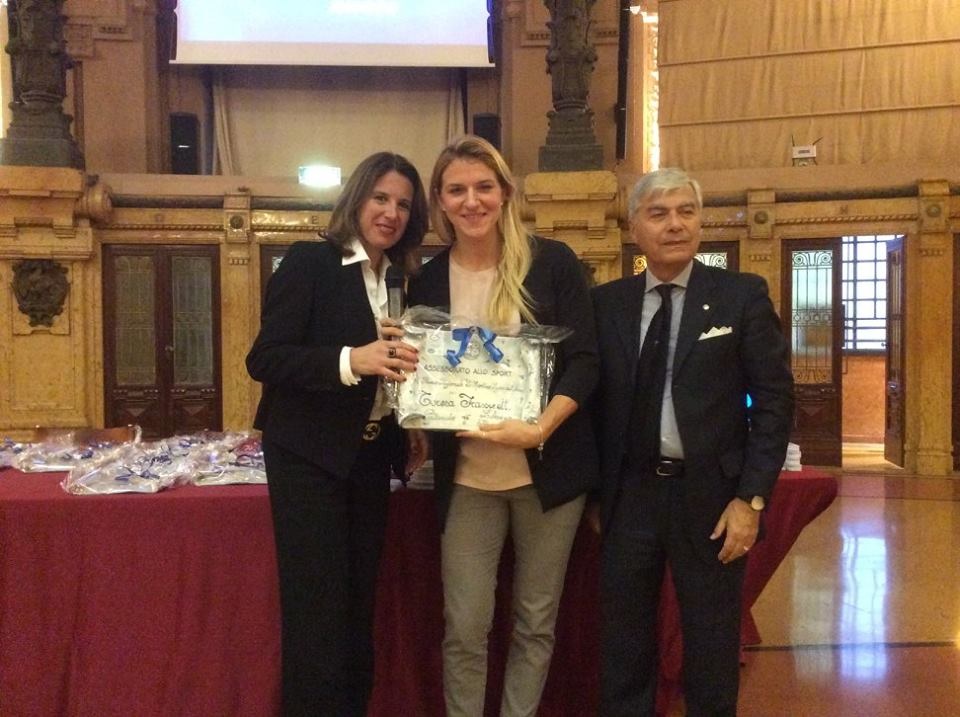 La pallanuotista Teresa Frassinetti premiata sportivo ligure dell'anno