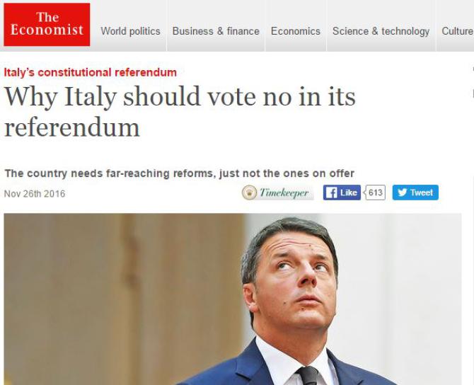 Referendum, l'Economist: 