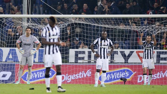 Trionfo Genoa e record negativo per la Juve: non prendeva tre gol nel primo tempo da 11 anni 