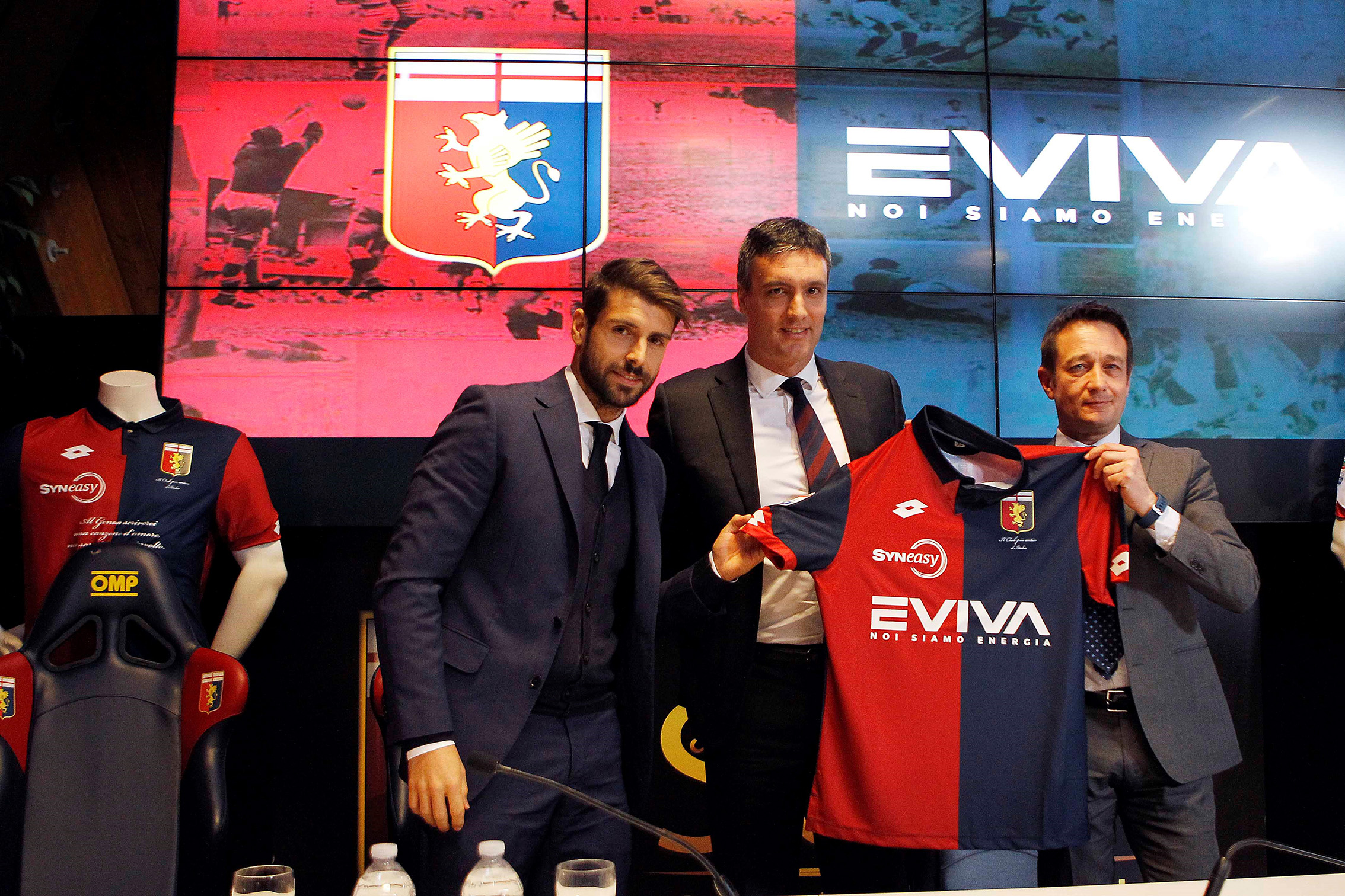 Genoa, svelato il nuovo sponsor: è l'azienda energetica Eviva