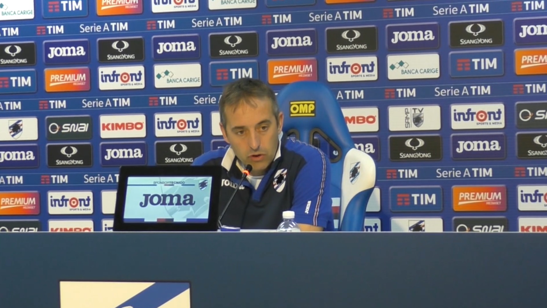 Sampdoria, Giampaolo senza paura: 