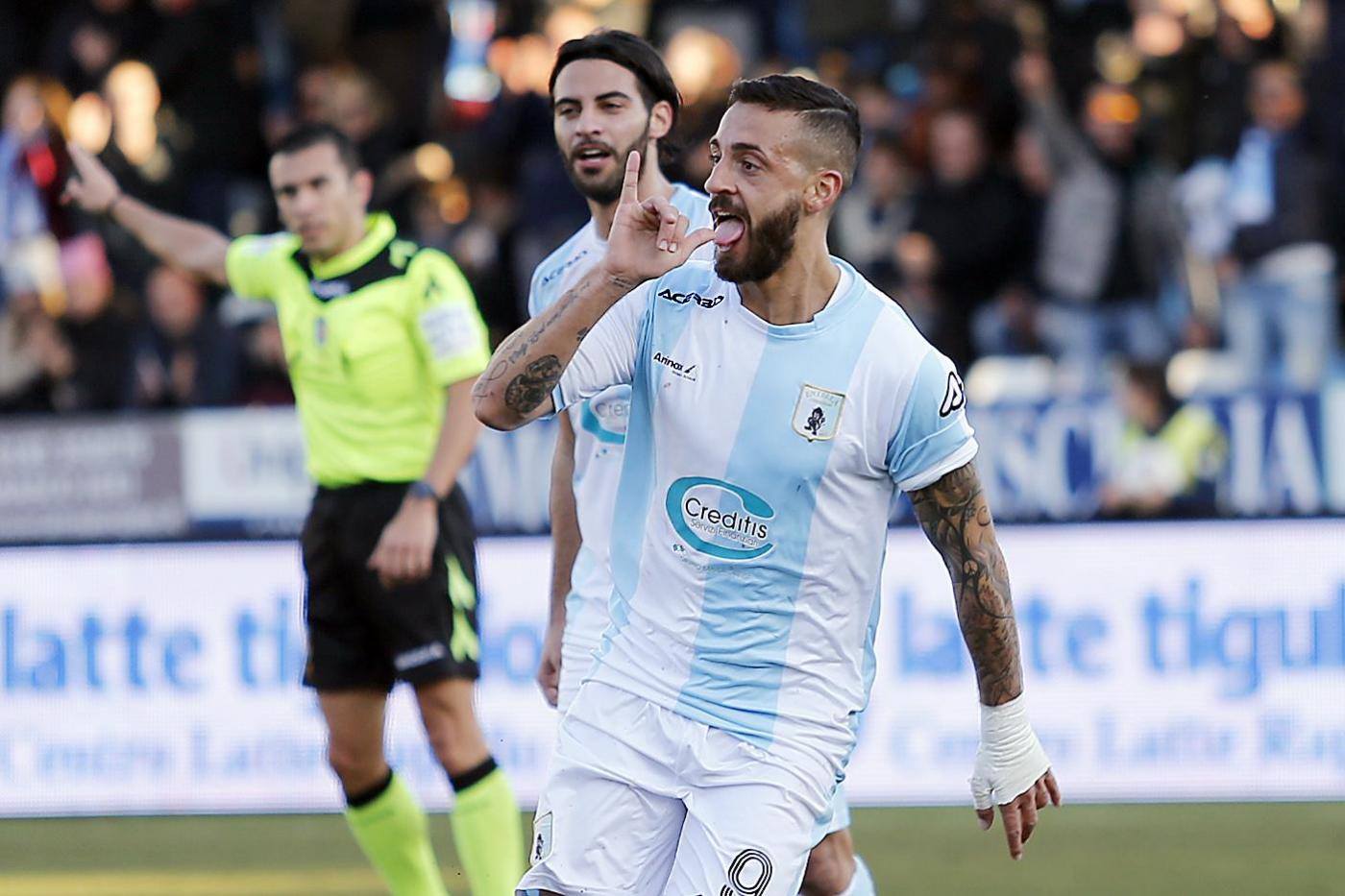 L'Entella cerca il colpo in trasferta con l'Avellino: ci sarà anche Catellani 