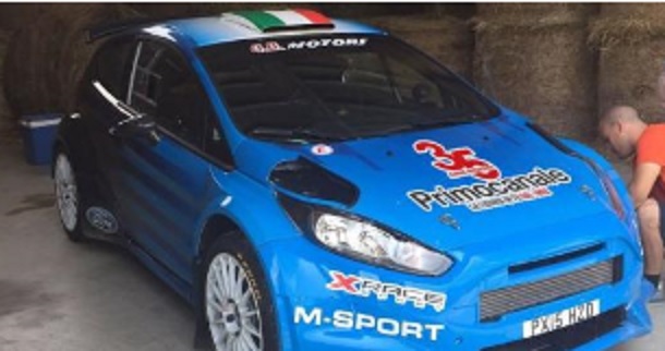 Rally Ronde Val Merula al via con la Ford Fiesta R5 Evo 