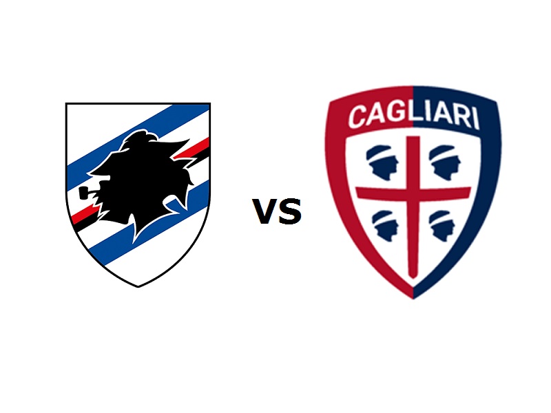 Sampdoria-Cagliari 1-1,  la cronaca del match