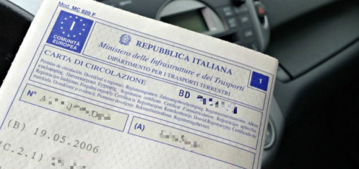 Auto: addio libretto di circolazione, arriva il foglio unico