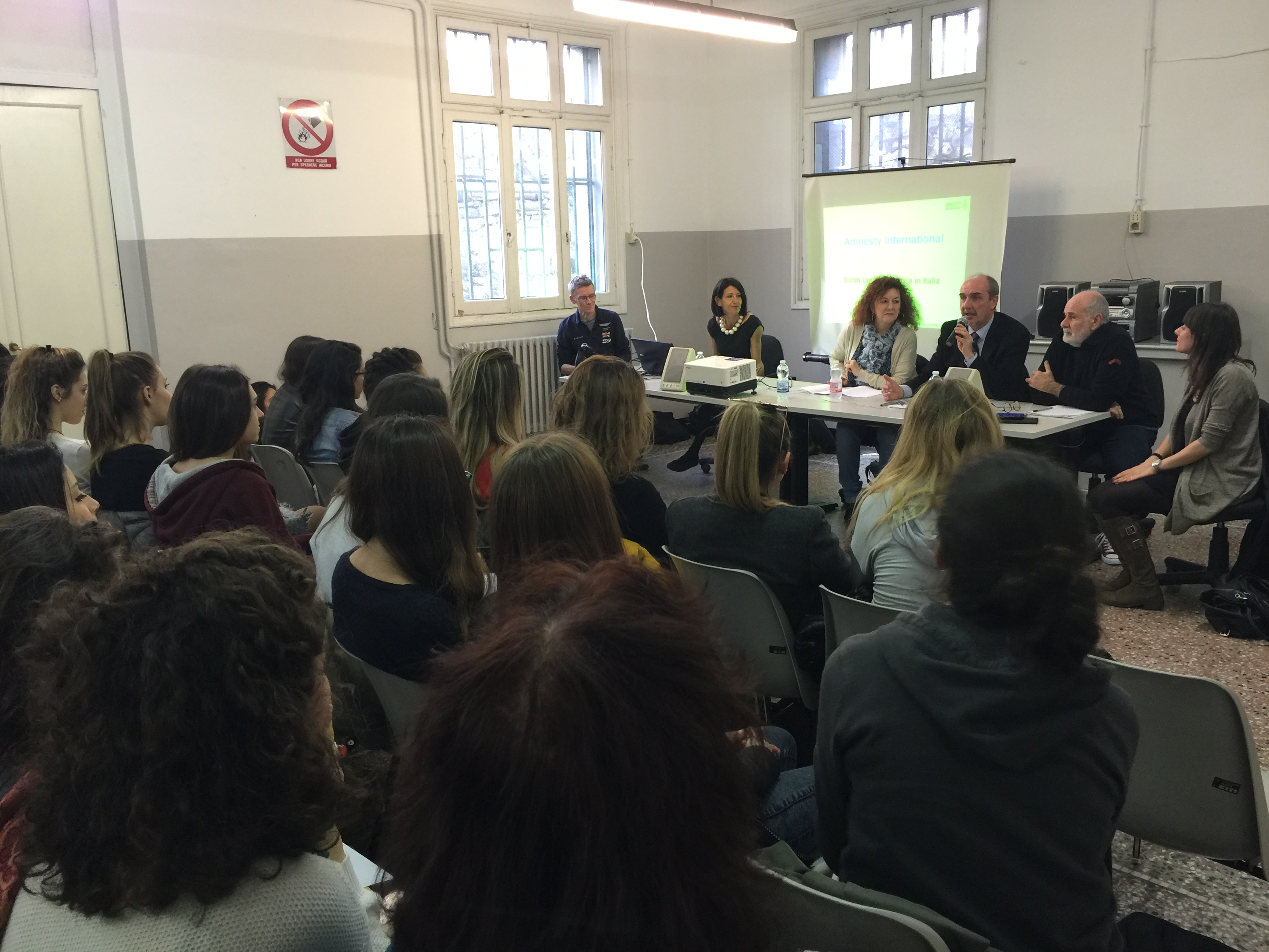 Scuola Diaz, Mark Covell incontra gli studenti del liceo