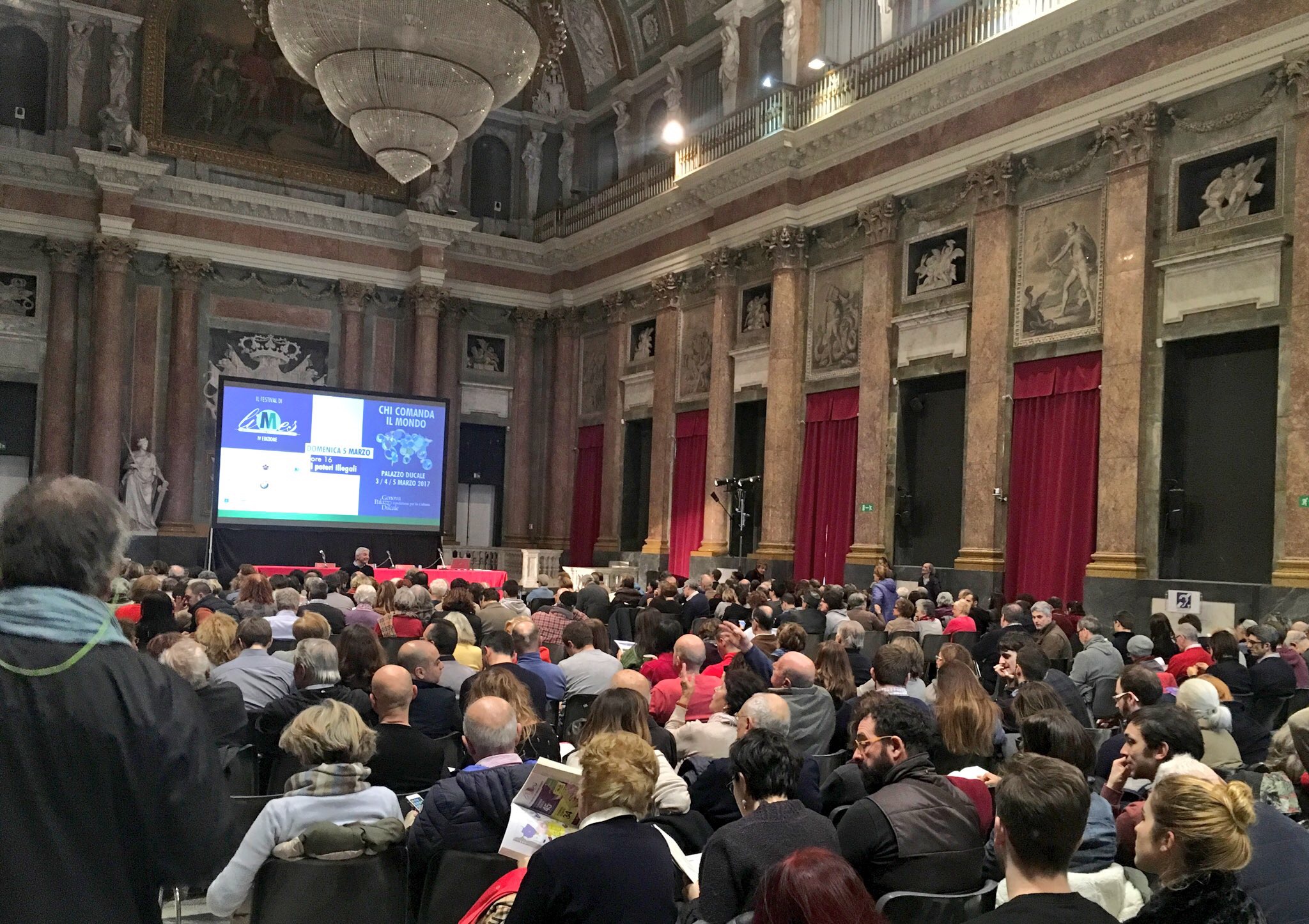 Palazzo Ducale, il Festival di Limes chiude con 8 mila presenze 