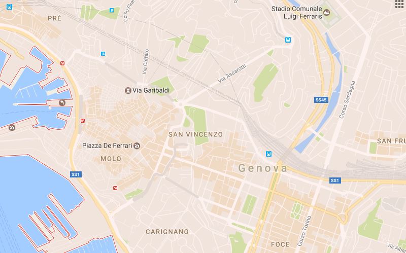 Genova, commercio: ora Google Maps riconosce anche i numeri rossi