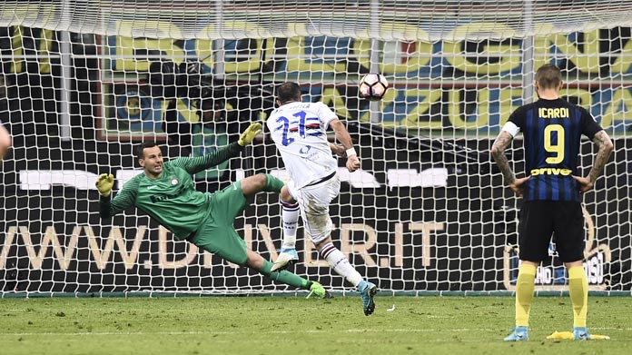 Sampdoria da record, ha recuperato 20 punti da situazioni di svantaggio