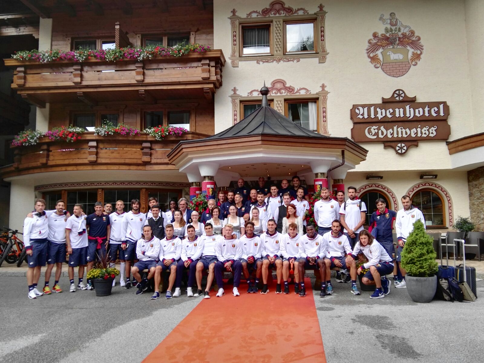 Il Genoa saluta Neustift, tra qualche giorno seconda parte del ritiro a Bardonecchia 