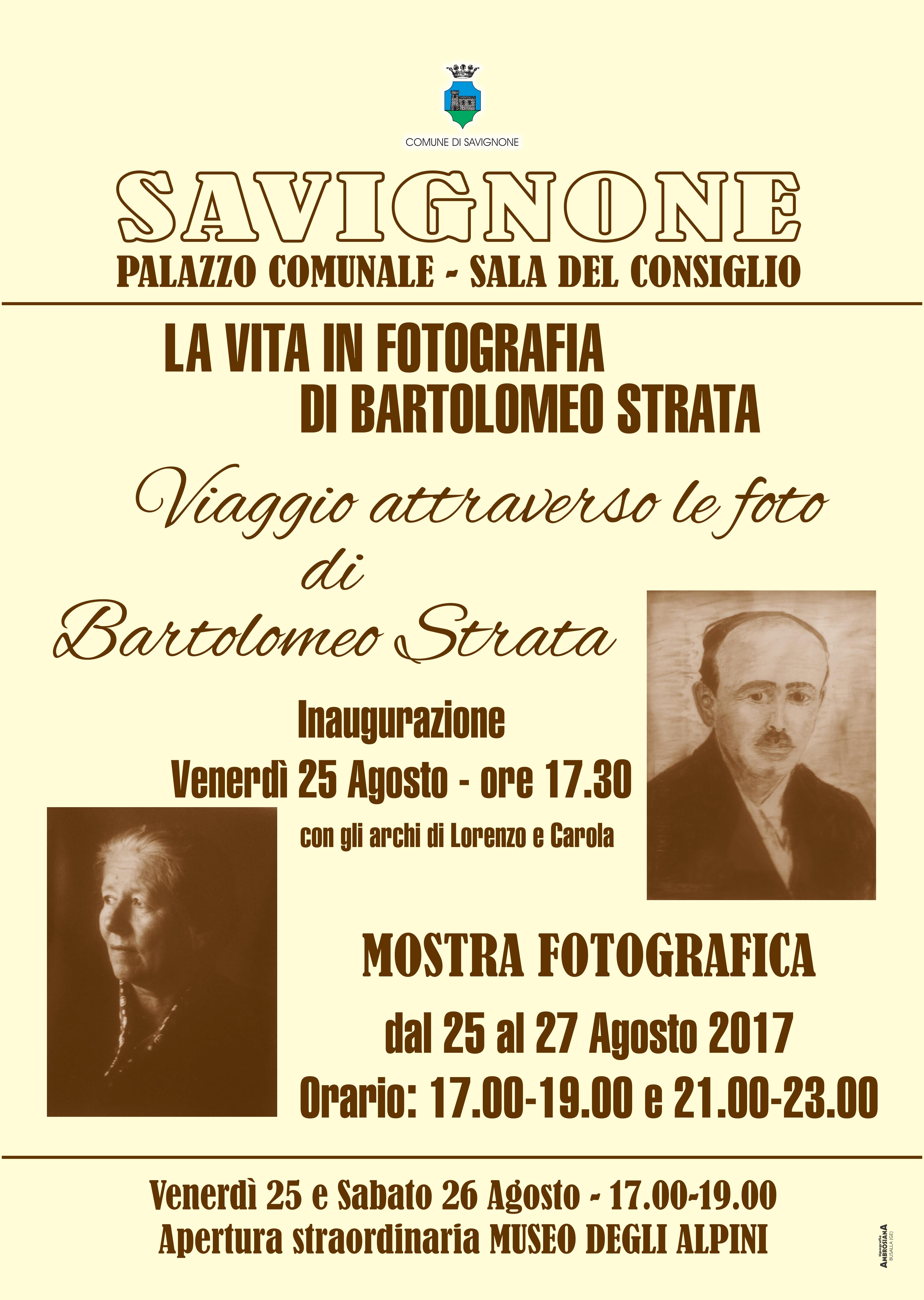 Una vita di paese in fotografie con gli scatti firmati da Bartolomeo Strata 