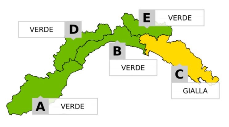 Meteo, in arrivo i temporali: mercoledì allerta gialla da Portofino a Sarzana