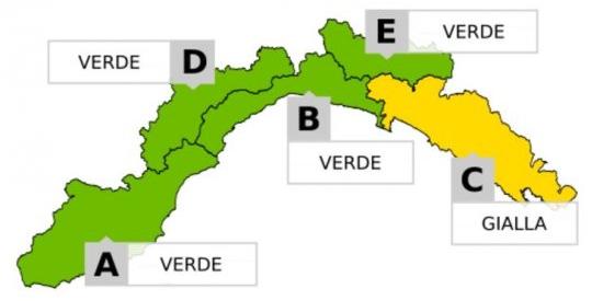 Allerta gialla da Portofino a Sarzana, vento e temporali nel levante della Liguria 