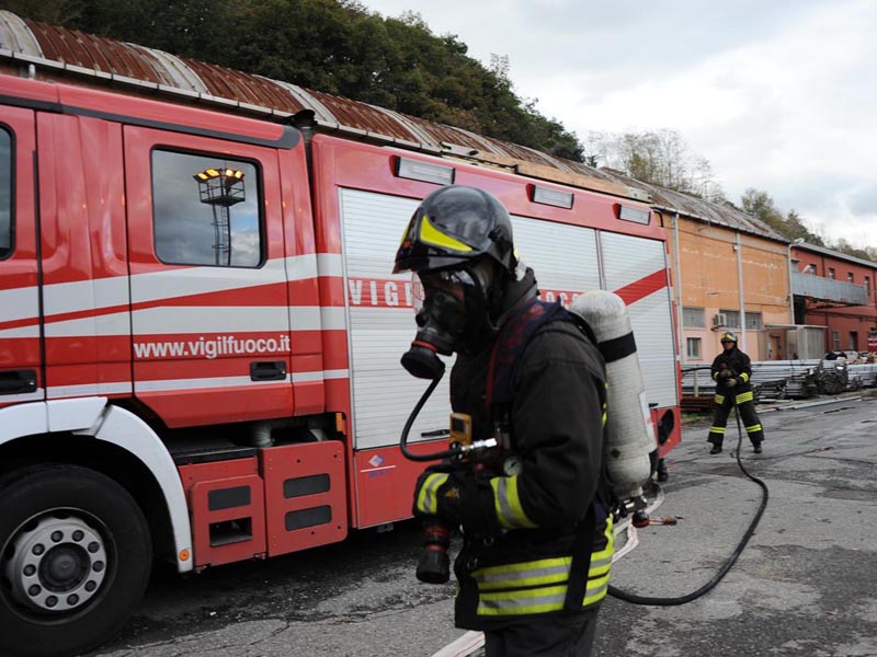 Fuga di gas in via Struppa, sul posto i vigili del fuoco 