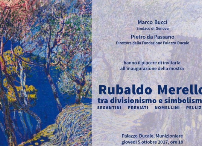 Palazzo Ducale, il 5 ottobre inaugurazione della mostra dedicata a 'Rubaldo Merello'