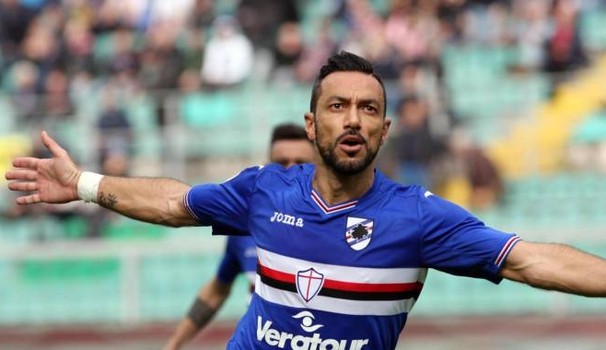 Sampdoria, Quagliarella si scatena quando affronta l'Inter a San Siro 