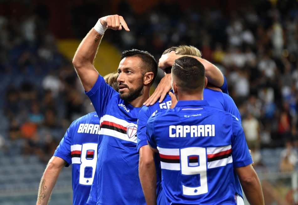 Sampdoria: a segno tutti gli attaccanti, già quattro i goal dalla panchina