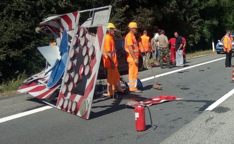 Auto contro cantieri autostradali: due incidenti in poche ore