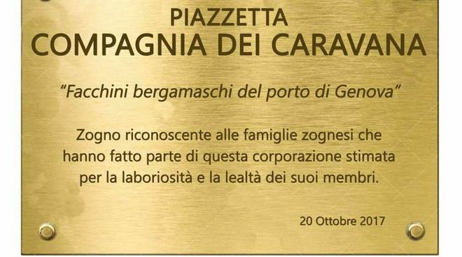 Camalli, per ricordarli in Valbrembana nasce la 'piazzetta dei Caravana'