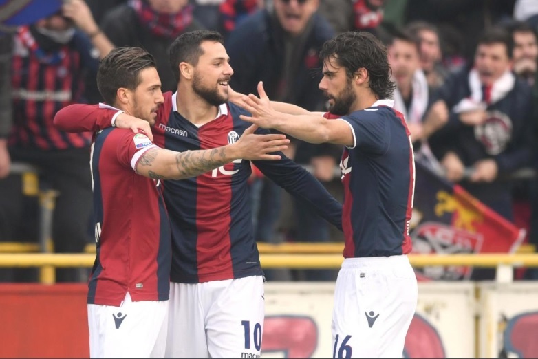 Al Dall'Ara Bologna-Sampdoria 3-0, decidono le reti di Verdi, Mbaye e Okwomkwo