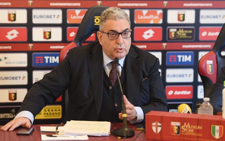 Genoa, Perinetti in vista della Roma: 